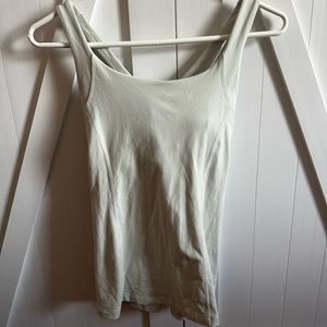 Lululemon light light blue cross back tank top